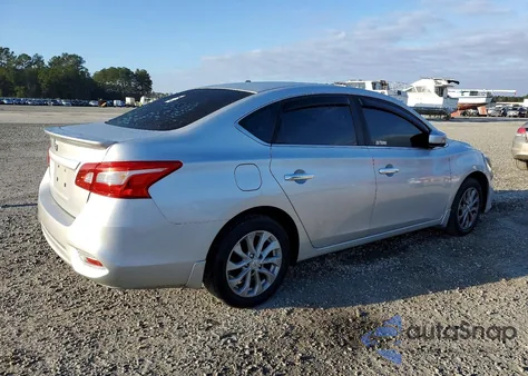 2017 Nissan Sentra S z USA, uszkodzony, nr VIN 3N1AB7AP6HY271877